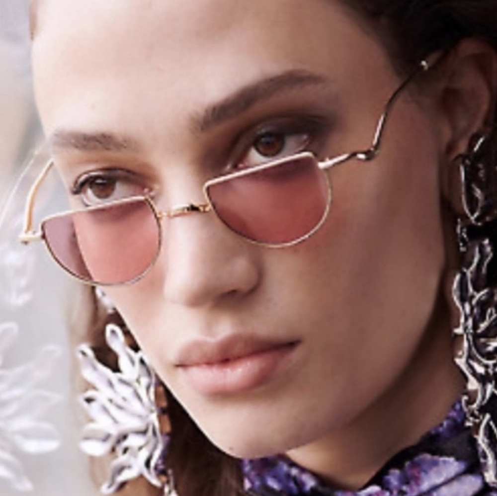 Chloe Pink Tinted Glasses - Picture 7 of 9